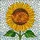 Orange Tabby Cat Sunflower Mosaic Stained Glass - Home Decor Gift for Cat Lover Stained Glass Suncatcher - 5