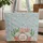 Seashell Starfish Marine Sand Ripple Name Medallion Everyday Carry Gift Quilted Tote Bag - 1