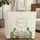 Personalized Vintage Camper Van Wildflower Meadow - Travel Essentials Gift for Camper Lover Quilted Tote Bag - 1