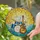 Stained Glass Acoustic Guitar Drum Kit Music Notes - Home Decor Gift for Music Lover Stained Glass Suncatcher - 2