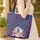 Statue of Liberty New York City Fireworks Star Everyday Carry Gift Quilted Tote Bag - 4