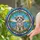 Soulful Eyes Fluffy Maltese Dog Seascape Cabochon Border - Thoughtful Home Decor Gift for Dog Lover Stained Glass Suncatcher - 2