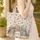 Ornate Vintage Books Wildflowers - Everyday Carry Gift for Book Lovers Quilted Tote Bag - 4
