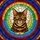 Bengal Cat Stained Glass Concentric Mosaic Jewel Tones - Home Decor Gift for Cat Lover Stained Glass Suncatcher - 5