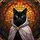 Regal Black Cat Hooded Cloak Mosaic - Home Decor Gift for Cat Lover Stained Glass Suncatcher - 5