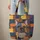 Colorful Mosaic Patchwork French Bulldog Heart - Everyday Carry Travel Essentials Gift for Pet Lover Quilted Tote Bag - 6