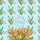 Tulips Garden Bouquet Heart Wreath Green Foliage - Everyday Carry Gift Quilted Tote Bag - 7