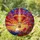 Hot Air Balloon Multi-Paneled Sunset Sky Mountain Flowers Wispy Clouds Home Decor Gift Stained Glass Suncatcher - 1