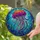 Glowing Iridescent Deep Sea Jellyfish Stained Glass Home Decor Gift for Ocean Lover Stained Glass Suncatcher - 2