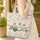 Teardrop Camper Wild Rose Travel Essentials Gift for Camper Lover Quilted Tote Bag - 4