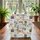 Folk Art Floral Wreath Personalized Patchwork Everyday Carry Gift Quilted Tote Bag - 3