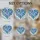 Forget-Me-Not Heart Flowers - Home Decor Gift for Flower Lovers Stained Glass Suncatcher - 4