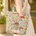 Ornate Dreamcatcher Colorful Feathers Personalized Name Floral Roses Everyday Carry Gift Quilted Tote Bag - 4