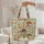 Ornate Dreamcatcher Colorful Feathers Personalized Name Floral Roses Everyday Carry Gift Quilted Tote Bag - 5