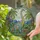 Brontosaurus Dinosaur Prehistoric Jungle Landscape - Home Decor Gift for Dinosaur Lover Stained Glass Suncatcher - 2