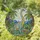Brontosaurus Dinosaur Prehistoric Jungle Landscape - Home Decor Gift for Dinosaur Lover Stained Glass Suncatcher - 1