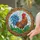 Stained Glass Rooster Farmhouse Circle Home Decor Gift Stained Glass Suncatcher - 2