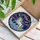 White Unicorn Golden Horn Cosmic Sky - Fantasy Lover Home Decor Gift Stained Glass Suncatcher - 3
