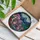 Pink Imp Creatures Tiffany Stained Glass Mushroom Landscape - Home Decor Gift Stained Glass Suncatcher - 3