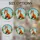 Red Fox Blooming Flowers Mosaic Sky - Home Decor Gift for Fox Lover Stained Glass Suncatcher - 4