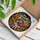Plump Raccoon Maple Leaf Autumn Leaves - Autumn Home Decor Gift for Wildlife Lover Stained Glass Suncatcher - 3