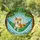 Shiba Inu Dog Hammock Tree Sky Mosaic - Home Decor Gift for Dog Lover Stained Glass Suncatcher - 1
