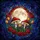 Full Moon Mushrooms Roses Tulips Golden Stars Cosmic Night Sky Home Decor Gift Stained Glass Suncatcher - 5