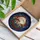 Full Moon Mushrooms Roses Tulips Golden Stars Cosmic Night Sky Home Decor Gift Stained Glass Suncatcher - 3