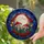 Full Moon Mushrooms Roses Tulips Golden Stars Cosmic Night Sky Home Decor Gift Stained Glass Suncatcher - 2