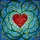 Expansive Mosaic Stained Glass Heart Flowing Branches Leaves - Home Decor Gift Stained Glass Suncatcher - 5