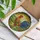 Vibrant Rooster Countryside Mosaic Landscape - Farmhouse Decor Bird Lover Gift Stained Glass Suncatcher - 3