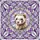 Ferret Stained Glass Floral Medallion Mosaic - Home Decor Gift for Ferret Lover Stained Glass Suncatcher - 5