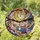 Golden Moon Gnarled Branch Crystal Stars - Cosmic Home Decor Gift Stained Glass Suncatcher - 1