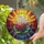 Lily of the Valley Bouquet Bell Florets Stained Glass Sunburst Mosaic - Home Decor Gift Stained Glass Suncatcher - 2