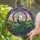 Majestic Peacock Dreamcatcher Landscape Wildlife Lover Home Decor Gift Stained Glass Suncatcher - 2