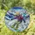 Snowboarder Jewel Tone Winter Mountain Scene - Snow Sports Home Decor Gift for Snowboarder Stained Glass Suncatcher - 1