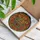 Fanged Slit-Eyed Mythological Mask Flame Lotus Petals Circular Frame - Home Decor Gift Stained Glass Suncatcher - 3