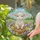 Baby Lamb Easter Eggs Spring Flowers - Easter Home Decor Gift for Lamb Lover Stained Glass Suncatcher - 2