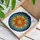 Jewel Tones Swirling Sun Disc Layered Pointed Rays Wave Air Current Mosaic - Home Decor Gift Stained Glass Suncatcher - 3