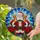 Santa Claus Reindeer Holly Wreath Poinsettia Snowflake - Christmas Home Decor Gift Stained Glass Suncatcher - 2