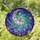 Shimmering Crescent Moon Star Prism Cascading Crystal Forms Cosmic Night Sky - Home Decor Gift Stained Glass Suncatcher - 1
