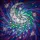 Shimmering Crescent Moon Star Prism Cascading Crystal Forms Cosmic Night Sky - Home Decor Gift Stained Glass Suncatcher - 5