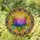 Gradient Hydrangea Floral Cluster Jewel Glass Border Mosaic - Home Decor Gift Stained Glass Suncatcher - 1