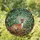 Fawn White Spots Bird Forest Woodland Scene Root System - Wildlife Lover Home Decor Gift Stained Glass Suncatcher - 1