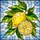 Tiffany Style Stained Glass Lemon Fruit & Leaf Mosaic - Home Decor Gift for Citrus Lover Stained Glass Suncatcher - 5
