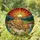 Tortoises Lush Plants Succulents Flowers Sunset Mountains - Wildlife Lover Gift Stained Glass Suncatcher - 1