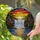 Majestic Multi-tiered Waterfall System Sunset Golden Sun Cliffs - Home Decor Gift Stained Glass Suncatcher - 2