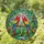 Scarlet Macaw Tropical Jungle - Home Decor Gift for Wildlife Lover Stained Glass Suncatcher - 1
