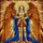 Archangel Golden Armor Tiffany Stained Glass Celestial Light - Home Decor Gift Stained Glass Suncatcher - 5