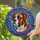 Majestic Brindle Boxer Dog Dreamcatcher Stained Glass Blue Sky Home Decor Gift Stained Glass Suncatcher - 2